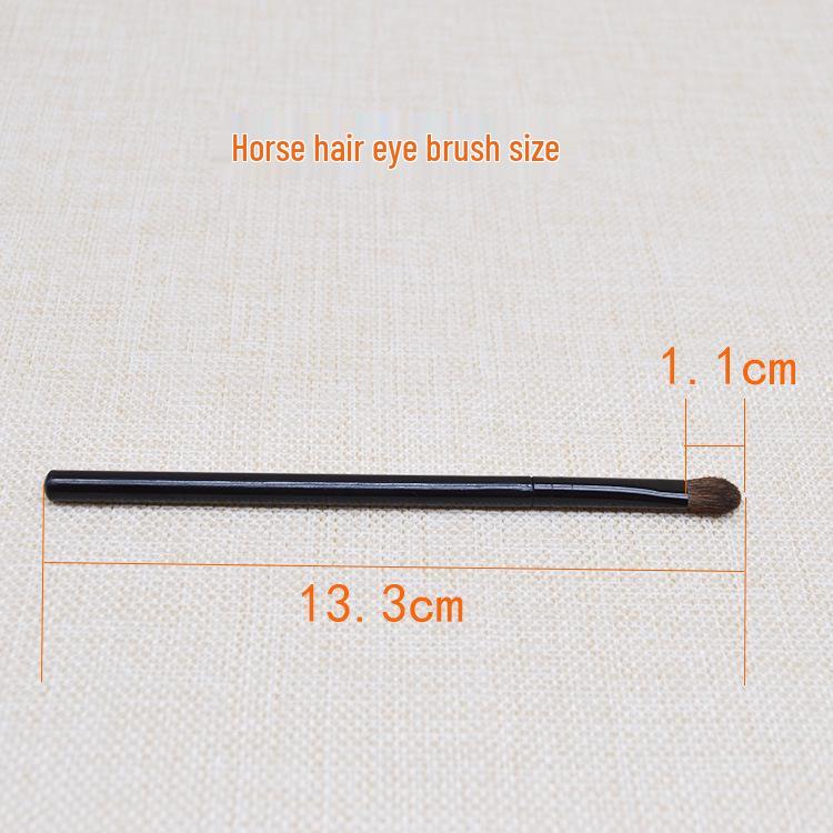 Набор кистей для теней из пони: Набор из 3 кистей для теней с косым срезом и короткой кисти для растушевки