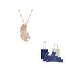 Swarovski Faux Crystal Necklaces Women's Rose Gold 5663483