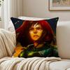 game dark No RRest for the WWicked Cushion Cover Pillowcase Antidustmite living Room Sofa Decor Cushion Room