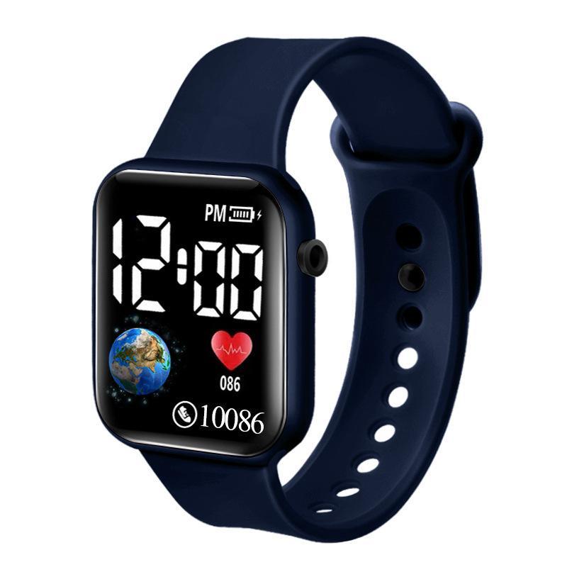 Kids Watches Led Digital Kids Watch Silicone Strap Cartoon Electronic Wristwatch Sports Clock For Boys And Girls Gifts