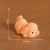 Figurines Miniatures Cute Puppy Dog Micro Landscape Ornaments for Home Decorations Room Decor DIY Desktop Car Accessories