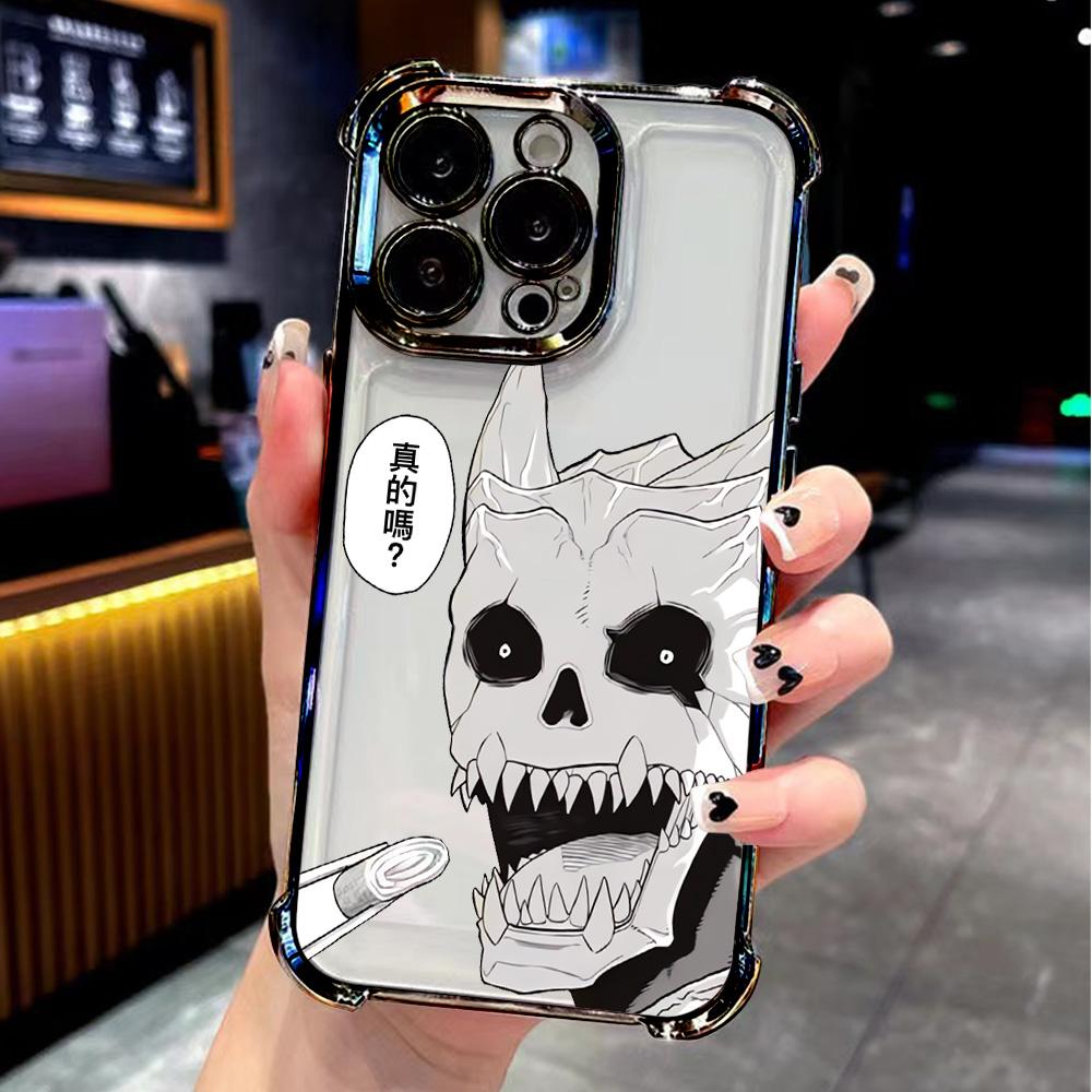 

Anime Cool Kaiju No. 8 Plating Phone Case For Xiaomi Redmi A3 14C 13C 12C K50 A1 Note 14 13 12 11 10 9S Pro Plus 4G 5G Anti Fall Redmi 14C 4G