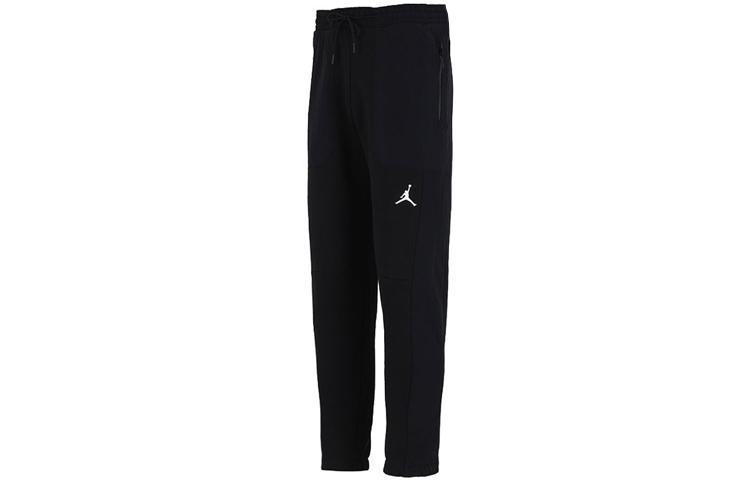Мужские черные плотные прямые спортивные штаны Jordan из трикотажа DC9633-010 XL