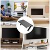 TV Shelf Adjustable Cable Box Shelf for Wall Mounted TV No Drill Stand Bracket for DVD Player Game Console Routers Speakers