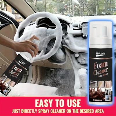 Multi-Purpose Foam Cleaner Spray Suitable Easy To Use Very Suitable for Cars Homes and Offices PU Leather Fabric & Plastic Surface Care