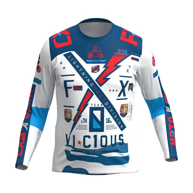 Maglia da motocross da corsa Fuoristrada Bicicletta MX Enduro MOTO Abbigliamento da moto Flexair Uomo MOTO Montagna da donna Dirt Bike Downhill