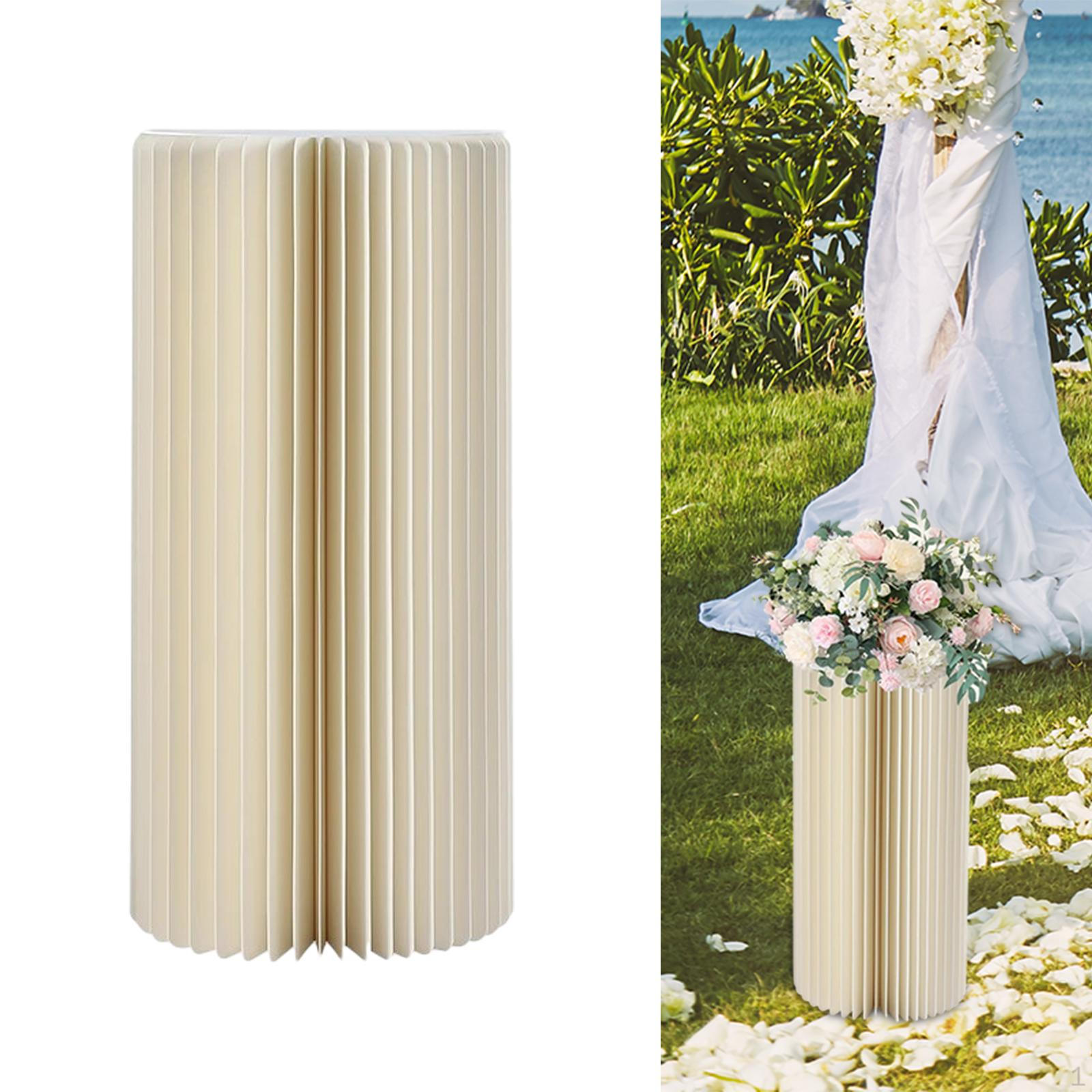 

Подставка для цилиндрического основания, Римская колонна, Свадебные бумажные колонны для центральных элементов, Height 20cm