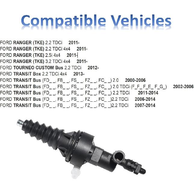 MANATEE Clutch Slave Cylinder 3C117A508AA Replacement For FORD TRANSIT 2000-2006,for FORD RANGER 2011-3C117A508AB 4473412