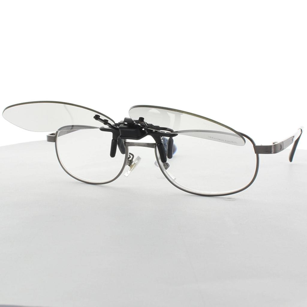 Clip-on Sunglasses, Polarized, UV Protection, Flip-up Cover Glass, Anti-glare, Lens