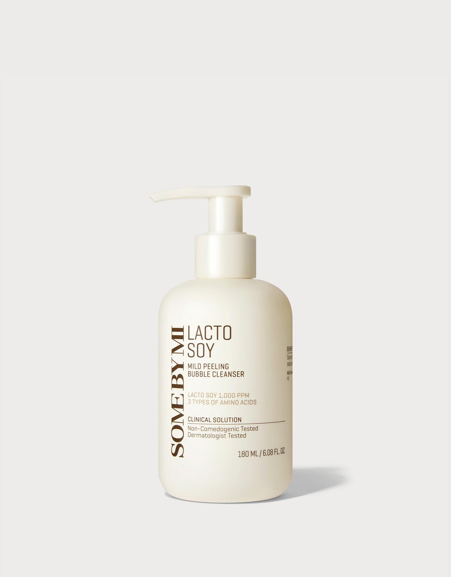 Lactosoy Mild Peeling Bubble Cleanser [180ml]