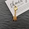 10/12pcs DIY Charms Turtle Key Chain Metal Mini Tortoise Pendant Tortoise Keychains  Small Gifts