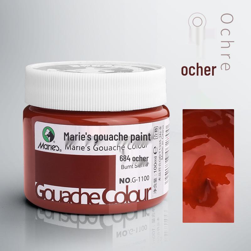 Mali Concentrated Gouache Paint Refill - Jelly Pigment for Art Exams