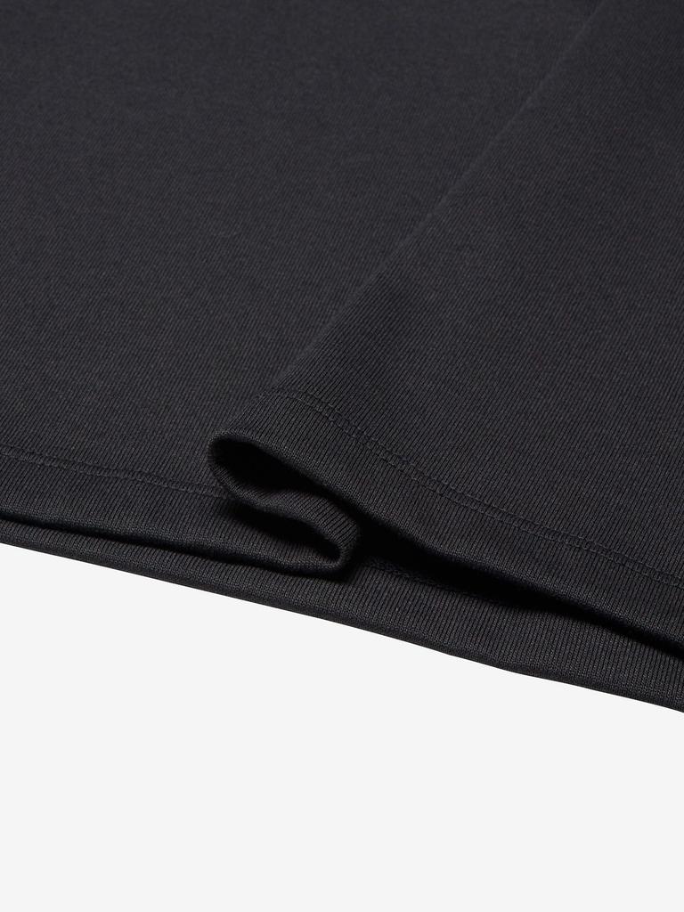 North Short Sleeve Bandana Square Logo Tee for UV Size S [The Face] Women, Quick-Drying, Anti-Static, Protection, Black,