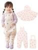 Keratta Playwear Rain Wear for Sizes 80 and Girls and Size Poncho/Raincoat/Sandbox Babies, 90, Boys, Waterproof, Water-Repellent, Stain-Resistant,