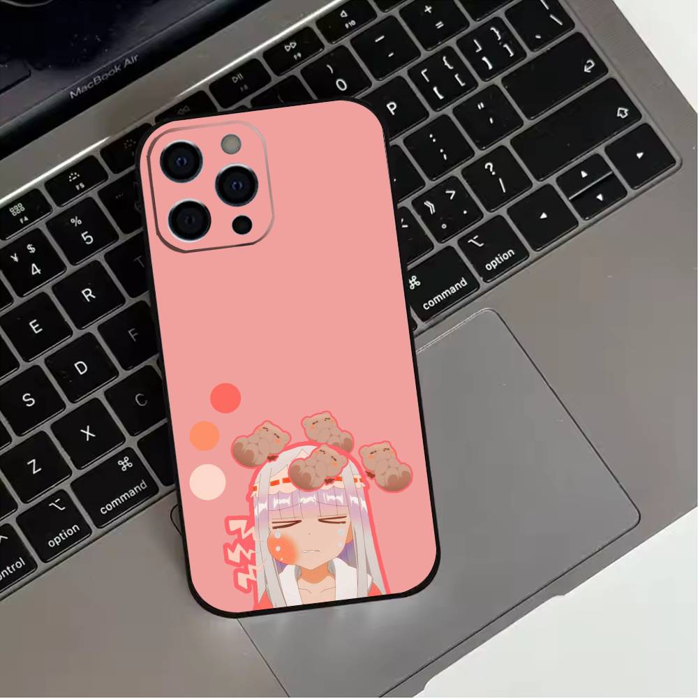 S-Sleepy Demon C-Castle  Phone Case For iPhone 17,16,15,14,13,12,11 Plus,Pro Max,XS,Soft Silicone Black Cover