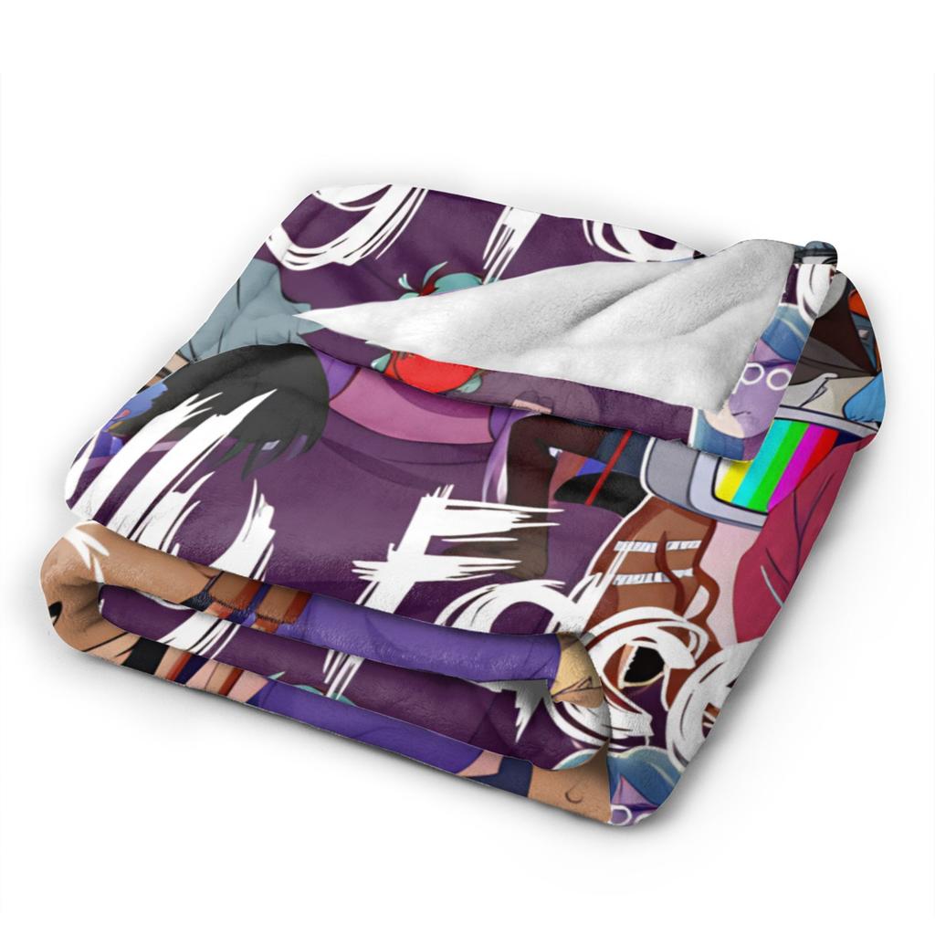 Sally Face Spiel Anime SF Decke Super Warm Lustige Plüsch Überwurfdecke Für Studenten Heimdeko Flanell Tagesdecke Bettbezug