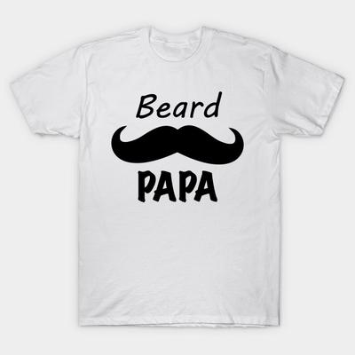 T Shirt Damska broda Papa Harajuku Print Kawaii Tshirt Letnia koszulka damska z krótkim rękawem Top Tee