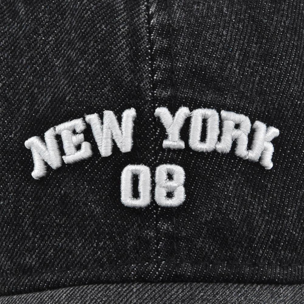 Cowboy Hat Embroidered Baseball Cap Embroidered Peaked Cap Denim Distressed Sun Hat Curved Brim Hat