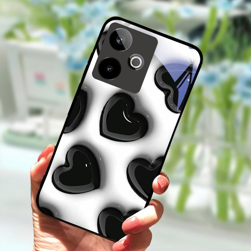 Pro Realme GT7 5G Pouzdro Nové Módní Zadní Kryt z Tvrzeného Skla Pevné PC Pouzdro na Telefon Pro Realme GT 7 Fundas Nárazuvzdorné Pouzdro