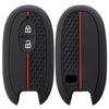 Silicone Car Remote Key Case Cover Shell For Suzuki Wagon R Every Hustler Palette Solio Alto Lapin Spacia Key Fob Protector Case