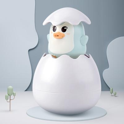 Oeufs à trappe pop-up pour l'heure du bain, pulvérisation d'eau, petit canard jaune, salle de bain (Piscine) Jouer avec de l'eau Jouets de douche flottants Oeufs pulvérisant de l'eau