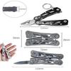 13-in-1 Tactical Multitool Knife Pliers Portable Multi Tool Pocket Knife Screwdriver for Outdoor Survival Camping Hunting Hiking