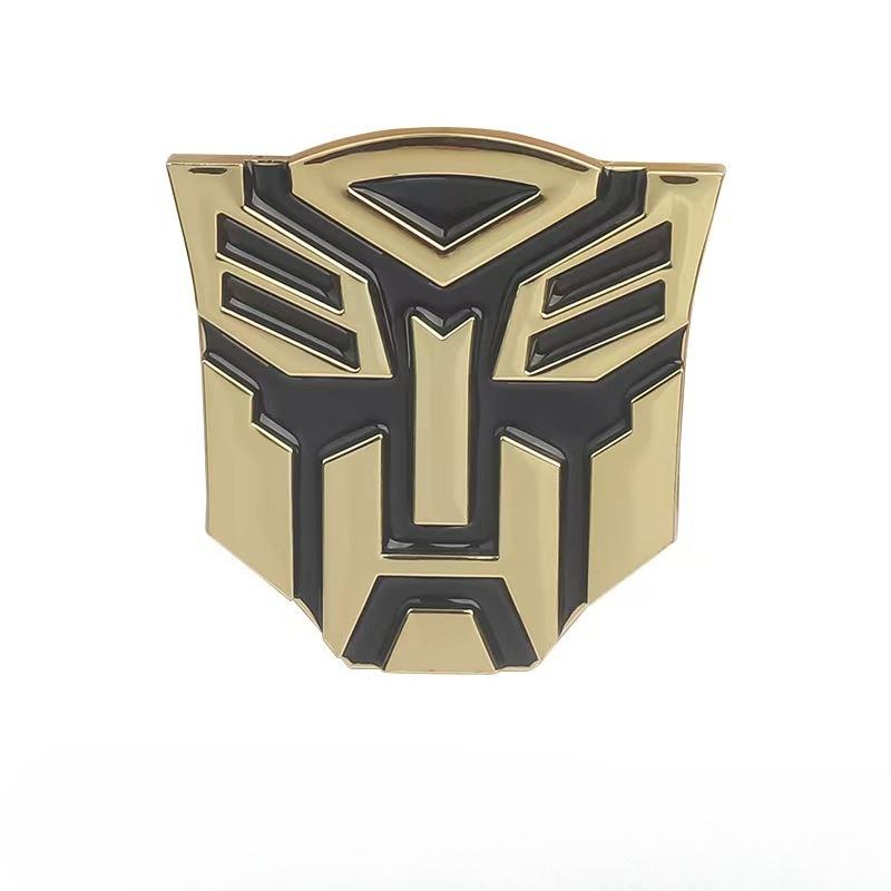 Transforming Auto Robot Auto Emblem Good Guy Large Emblem Bad Guy Large Emblem tuba
