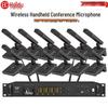 HuiDu QH-550 Professional Wireless Conference Microphone System (CN Version)