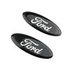 KRYQ4 Car Steering Wheel Logo Emblem Sticker CoverFor Ford Focus Kuga Fiesta Edge Explorer Escape Ecosport Mondeo Fusion Ranger Roush