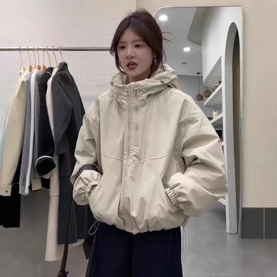 Double Zip Design Coat Women's Casual Jacket