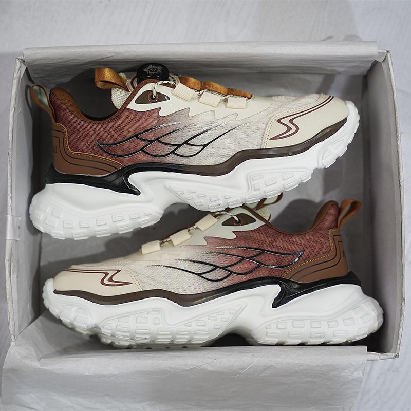 2024 New Men Summer Running Shoes Fashion High Quality Buckle Casual Sneakers Comfortable Breathable Outdoor Training Shoes