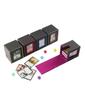 PU Leather Trading Card Deck Storage Box Card Deck Case Organizers Collectible Game Card Collectors Storage Case