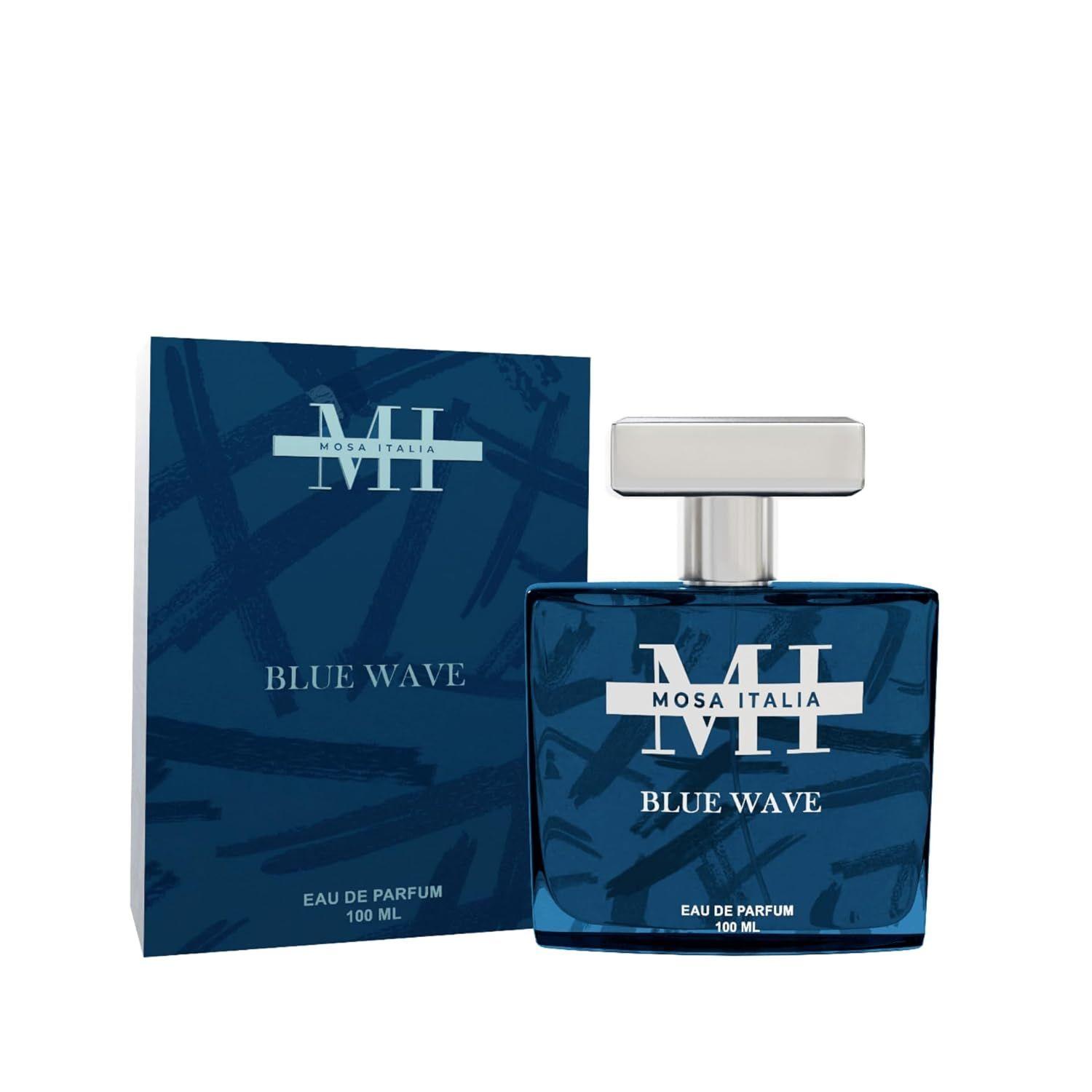 

lue Wave Perfume for Men, Fresh Citrus & Woody Premium & Long Lasting Fragrance, Eau de Parfum 100ML