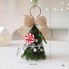 Mini Christmas Tree with Small Ornaments for Office Desk Indoor Decoration