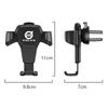 Gravity Car Interior Phone Holder Air Vent GPS Stand Accessories For Volvo R Design XC40 V50 V60 S80 FH500 C30 XC60 S60 XC90 V70