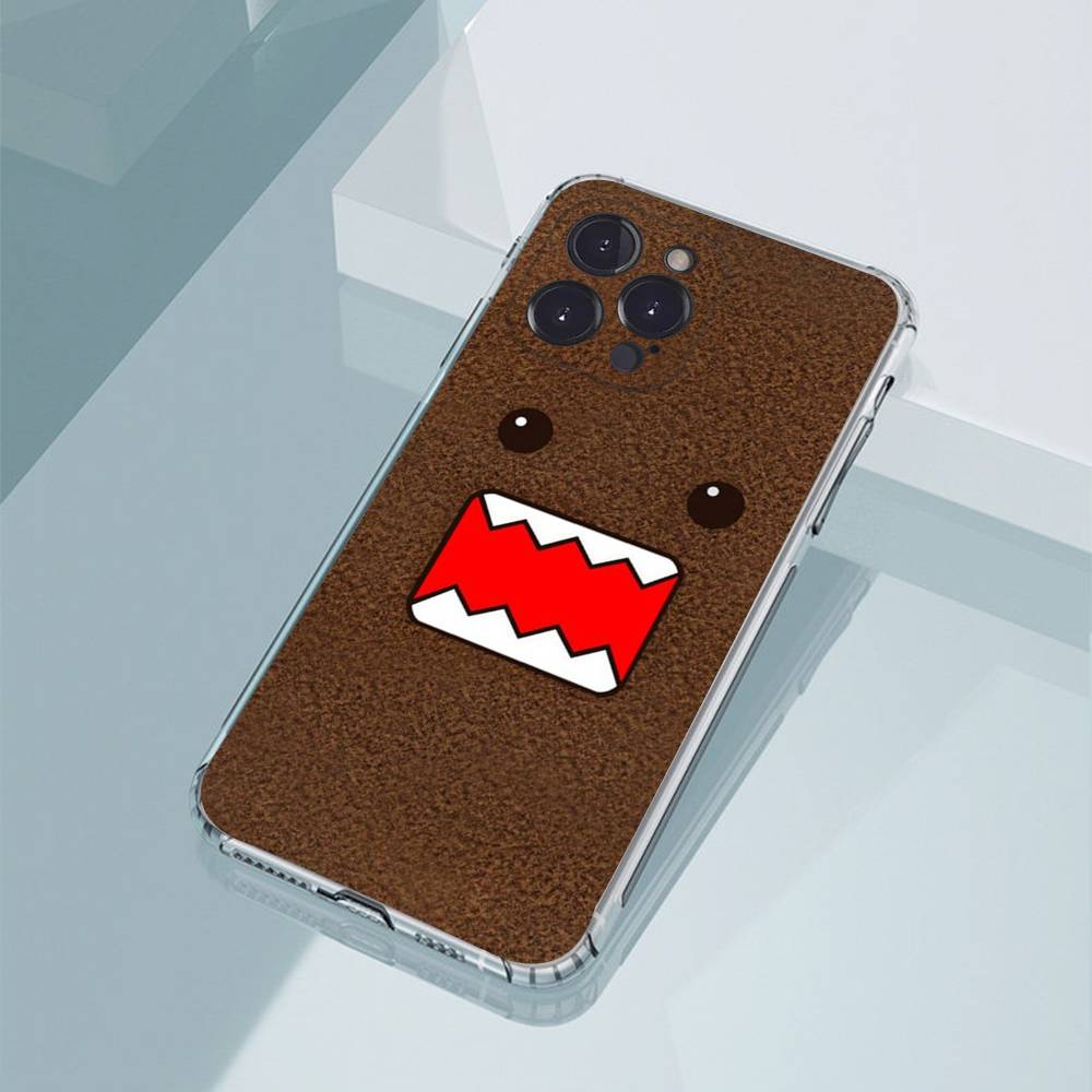 Cute Domo-kun Phone Cases For iPhone17,16,15,14,13,12,11,Pro,Max,Plus Luxury Camera Protection Plastic