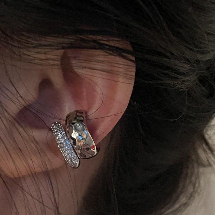 1 Stück Modischer Minimalistischer Kein Piercing Ohr-Manschetten-Ohrringe für Damen Fake Piercing Ohr-Manschetten-Clips Ohrringe für Damen Manschetten Schmuck