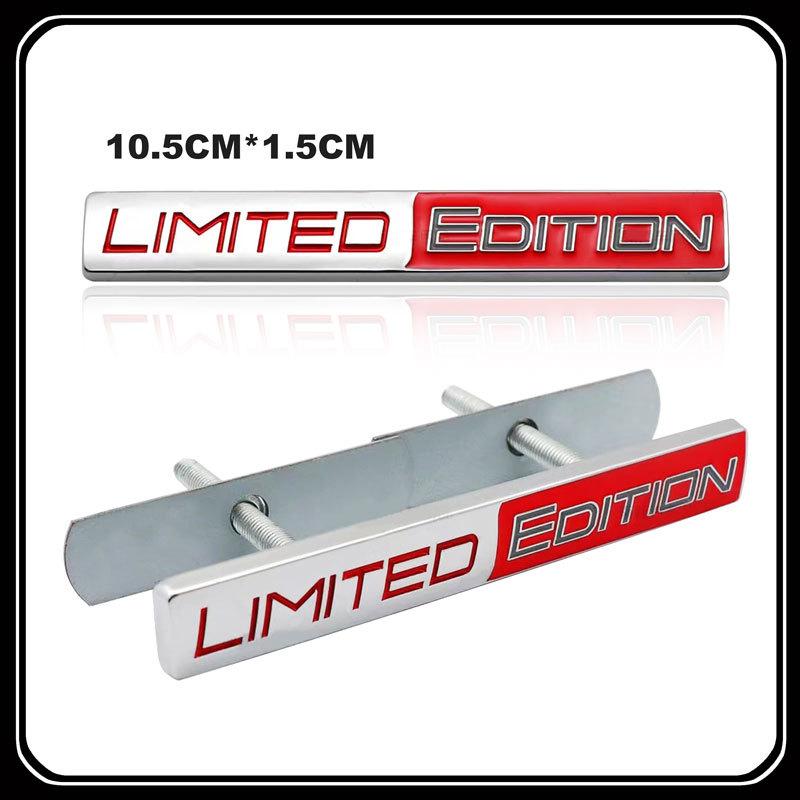 New Style Limted Edition Emblem Metal Car Body Sticker Grille Badge Decoration For Audi Toyota VW Hyundai Benz Ford Land Rover