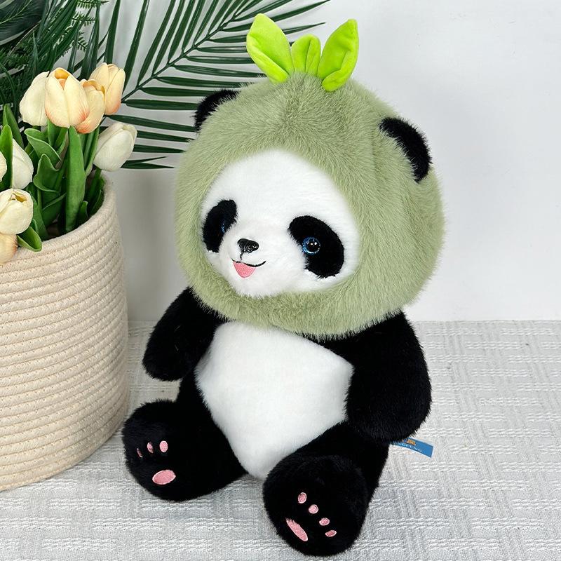 Chengdu Simulated Giant Panda Doll Plush Doll Cute Drag Panda Doll Zoo Souvenir