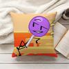 BBattle for Dream IIsland BFDI Pillow Case Living Room Sofa Cushion Cover Suitable For Home Bedroom Room Decoration
