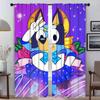 Window Curtain for Room 2 Panel B-BlueyS Tulle for Bedroom Blinds Home Interior Curtains Halloween Decoration Shades Partition