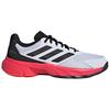 adidas CourtJam Control 3 White Black Lucid Red Men Sneakers Cloud-White Core-Black IH3092