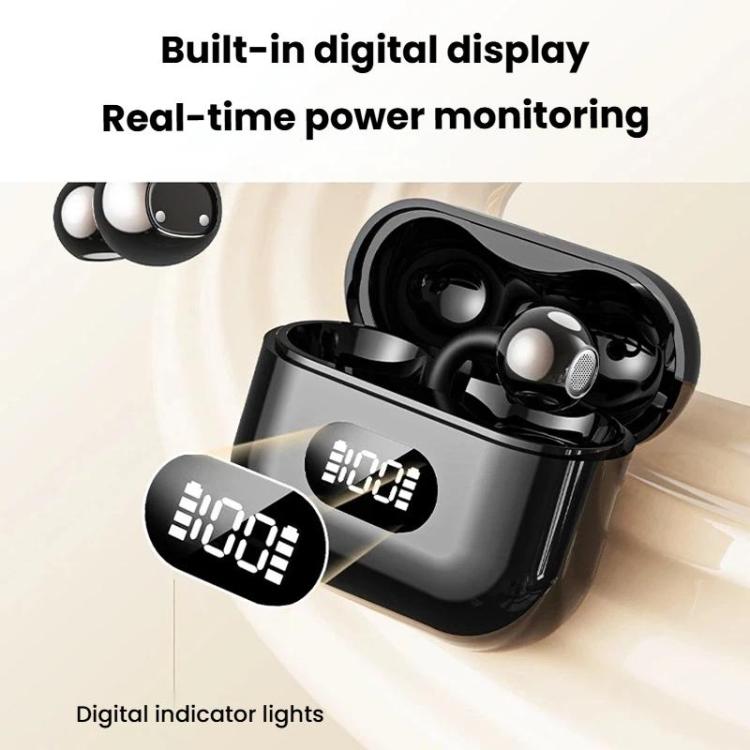 X62 150 Languages AI Translation Earphones Clip-On Digital Display Smart Bluetooth Earphones