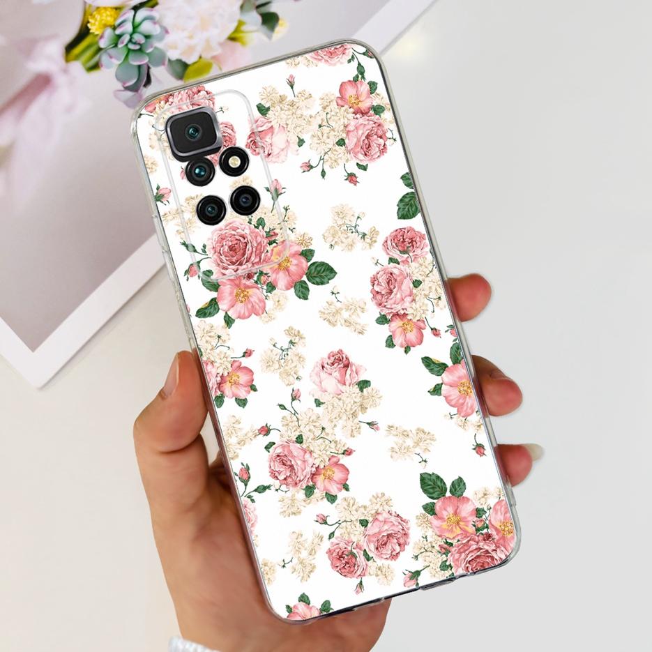For Xiaomi Redmi 10 Case Cute Fashion Painted Cover Soft Silicone Shell For Redmi 10 Prime Redmi10 2022 Phone Cases 6.5'' Bumper