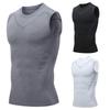 Men Sleeveless T-Shirts Base Layer Vest Basketball Sports Tight Compression Gym Fitness Jogger Running Top Jersey Outdoor Tank