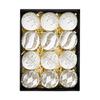 12 Pcs Glittering Christmas Ornament Ball Christmas Ball Decorative Ball for Holiday Wedding Party Decoration