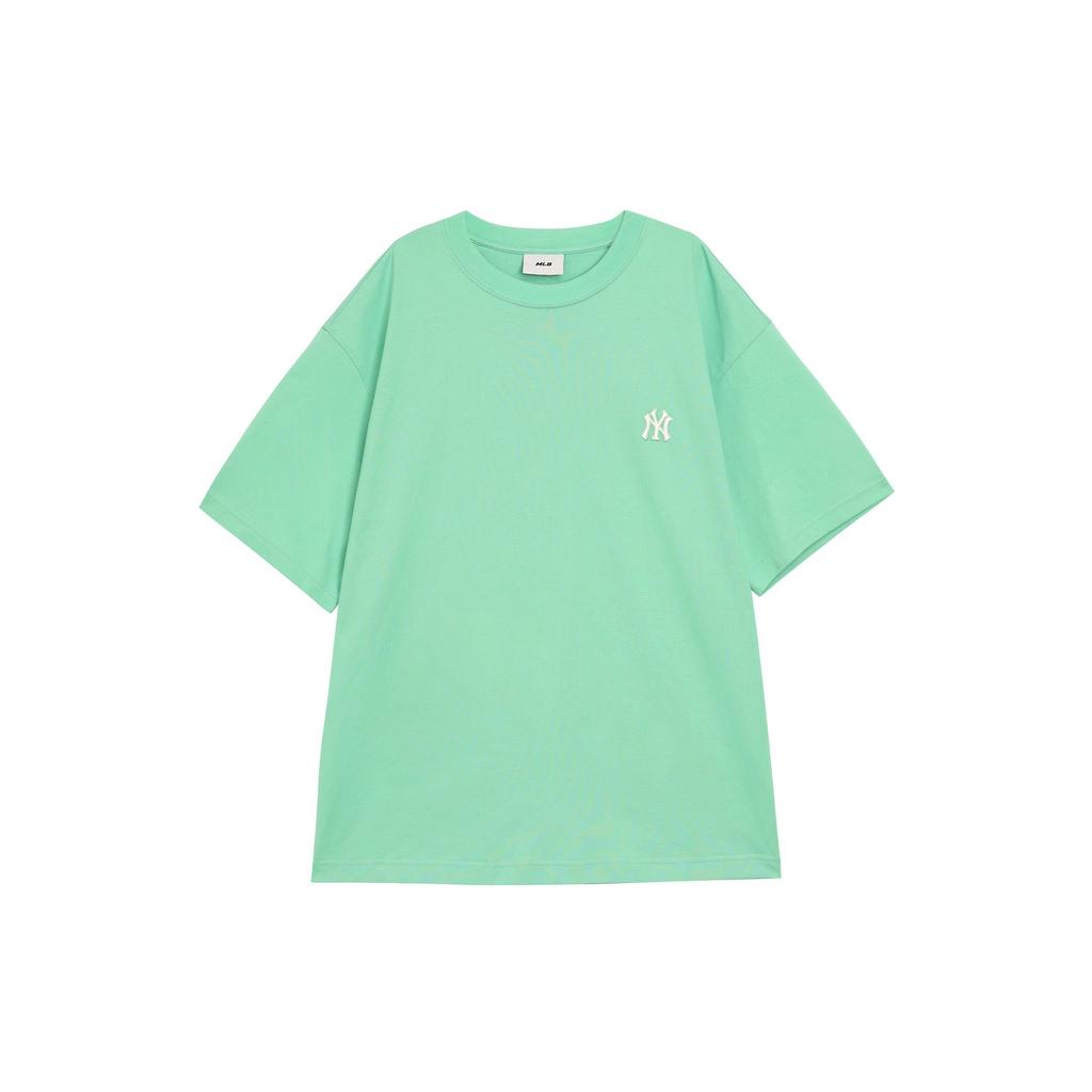 MLB New York Yankees T Shirts Unisex Green Crew Neck Moderate Straight Fit 3ATSB1143-50GNM
