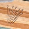 10x Steel Skewers for Roulades, Roulades, Meat, Wrapping, Roasting