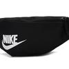 Nike Heritage 3L Waist Bag Black/Black/White Casual DB0490-010