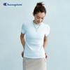 Women's Slim-Fit Ribbed Short-Sleeve T-Shirt